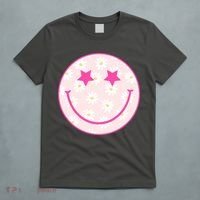 Sunflower Star Smiley Retro T-Shirt thumb 5