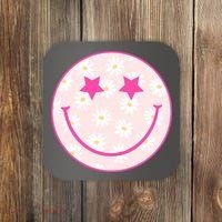 Sunflower Star Smiley Retro Coaster thumb 0