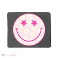 Sunflower Star Smiley Retro Mousepad thumb 0