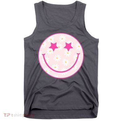 Sunflower Star Smiley Retro Tank Top