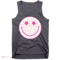 Sunflower Star Smiley Retro Tank Top thumb 0