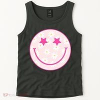 Sunflower Star Smiley Retro Tank Top thumb 2