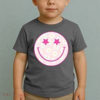 Sunflower Star Smiley Retro Toddler T-Shirt thumb 2