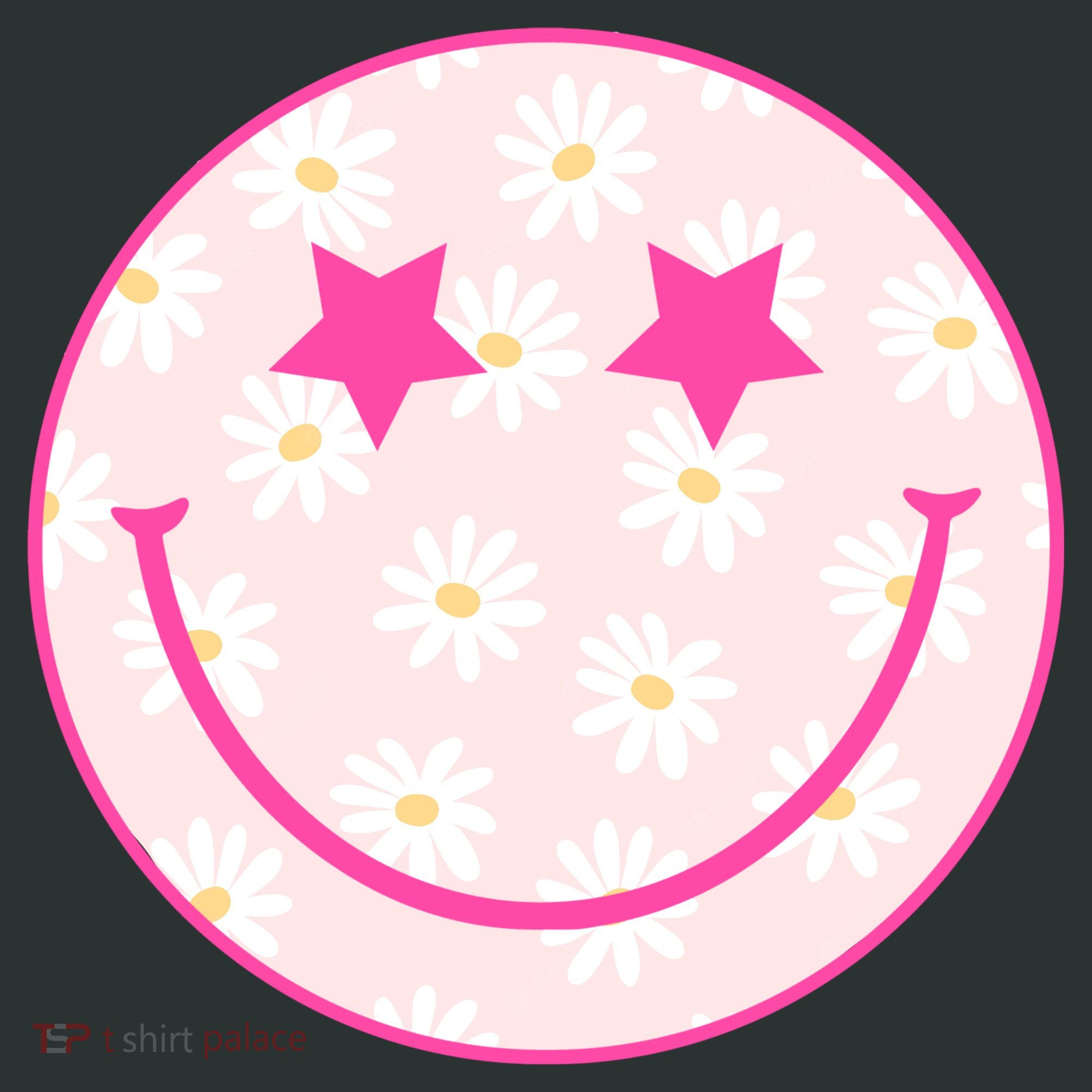 Sunflower Star Smiley Retro Toddler T-Shirt