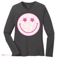 Sunflower Star Smiley Retro Women's Long Sleeve Shirt thumb 0