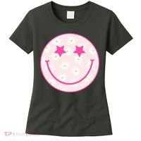 Sunflower Star Smiley Retro Women's T-Shirt thumb 0