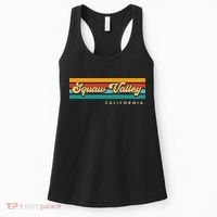 Sunset Stripes Squaw Valley California Women's Tank Top thumb 0
