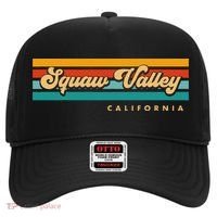 Sunset Stripes Squaw Valley California Hat thumb 0