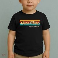 Sunset Stripes Squaw Valley California Toddler T-Shirt thumb 2