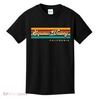 Sunset Stripes Squaw Valley California Kids T-Shirt thumb 0