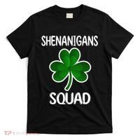 Shenanigans Squad st patrick green shamrocks Clover  T-Shirt thumb 0