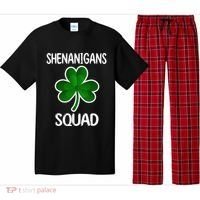Shenanigans Squad st patrick green shamrocks Clover  Pajama Set thumb 0