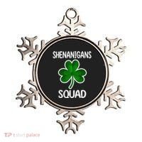 Shenanigans Squad st patrick green shamrocks Clover  Ornament thumb 0
