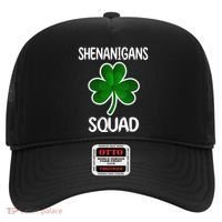 Shenanigans Squad st patrick green shamrocks Clover  Hat thumb 0