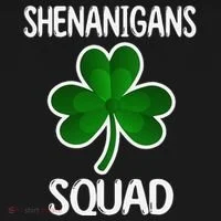 Shenanigans Squad st patrick green shamrocks Clover  Women's T-Shirt thumb 6