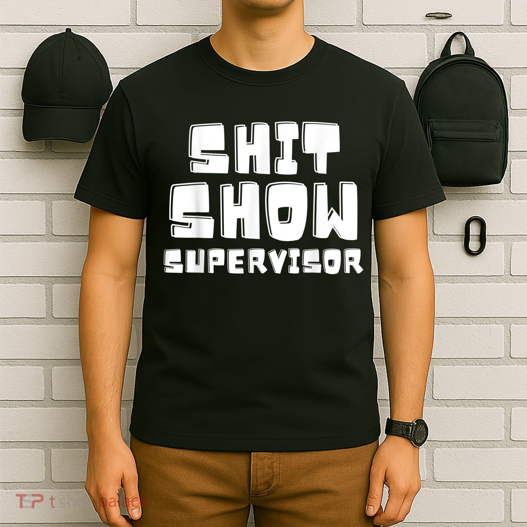 Shit Show Supervisor Funny Boss Manager T-Shirt