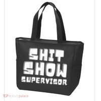 Shit Show Supervisor Funny Boss Manager Tote Bag thumb 3