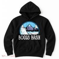 Skier Skiing Slopes Idaho Winter Mountains Bogus Basin Premium Hoodie thumb 0