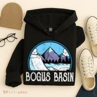 Skier Skiing Slopes Idaho Winter Mountains Bogus Basin Premium Hoodie thumb 4
