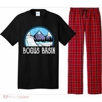 Skier Skiing Slopes Idaho Winter Mountains Bogus Basin Premium Pajama Set thumb 0