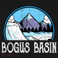 Skier Skiing Slopes Idaho Winter Mountains Bogus Basin Premium Mousepad thumb 1