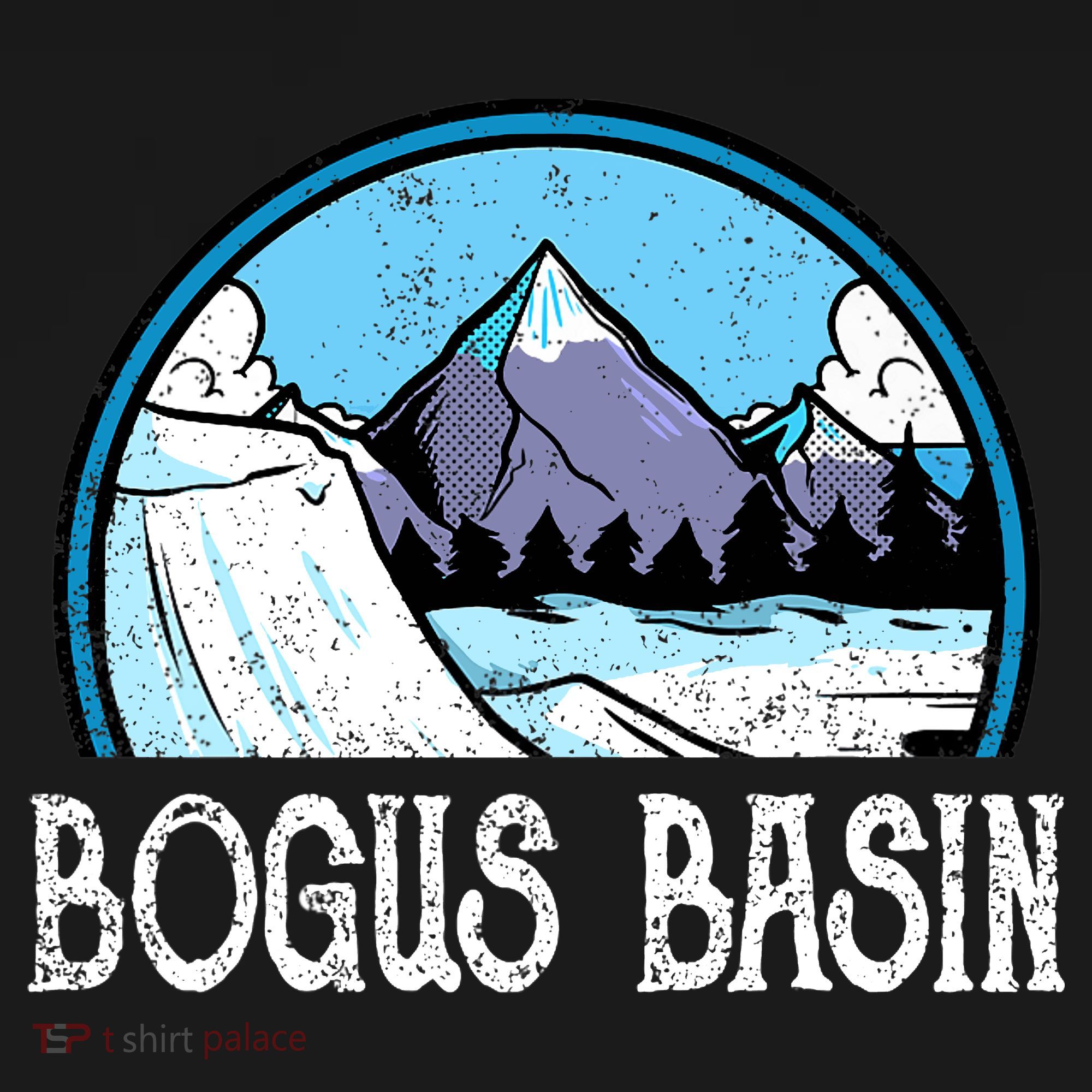 Skier Skiing Slopes Idaho Winter Mountains Bogus Basin Premium Mousepad