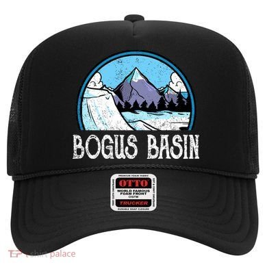 Skier Skiing Slopes Idaho Winter Mountains Bogus Basin Premium Hat