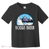 Skier Skiing Slopes Idaho Winter Mountains Bogus Basin Premium Toddler T-Shirt thumb 0