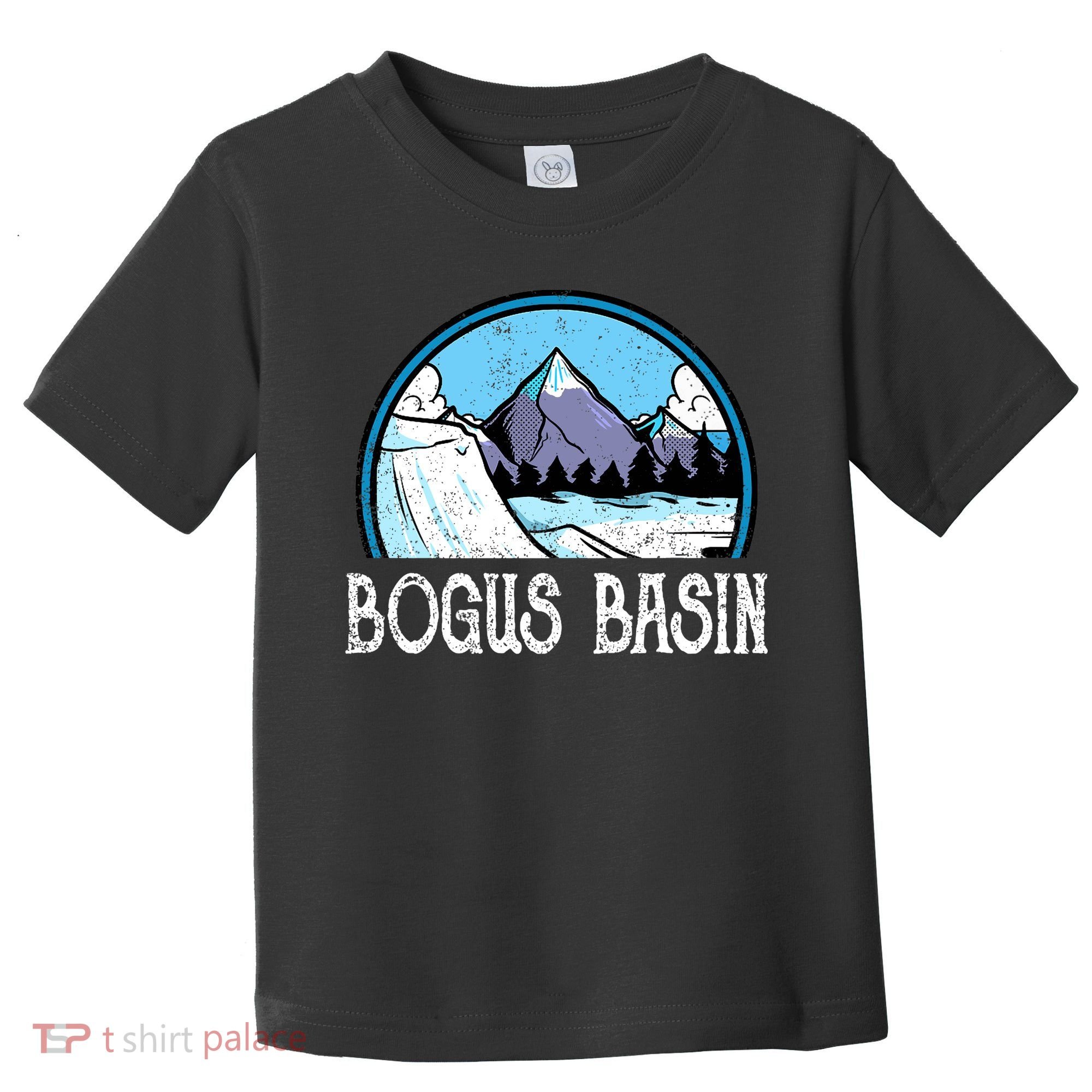 Skier Skiing Slopes Idaho Winter Mountains Bogus Basin Premium Toddler T-Shirt