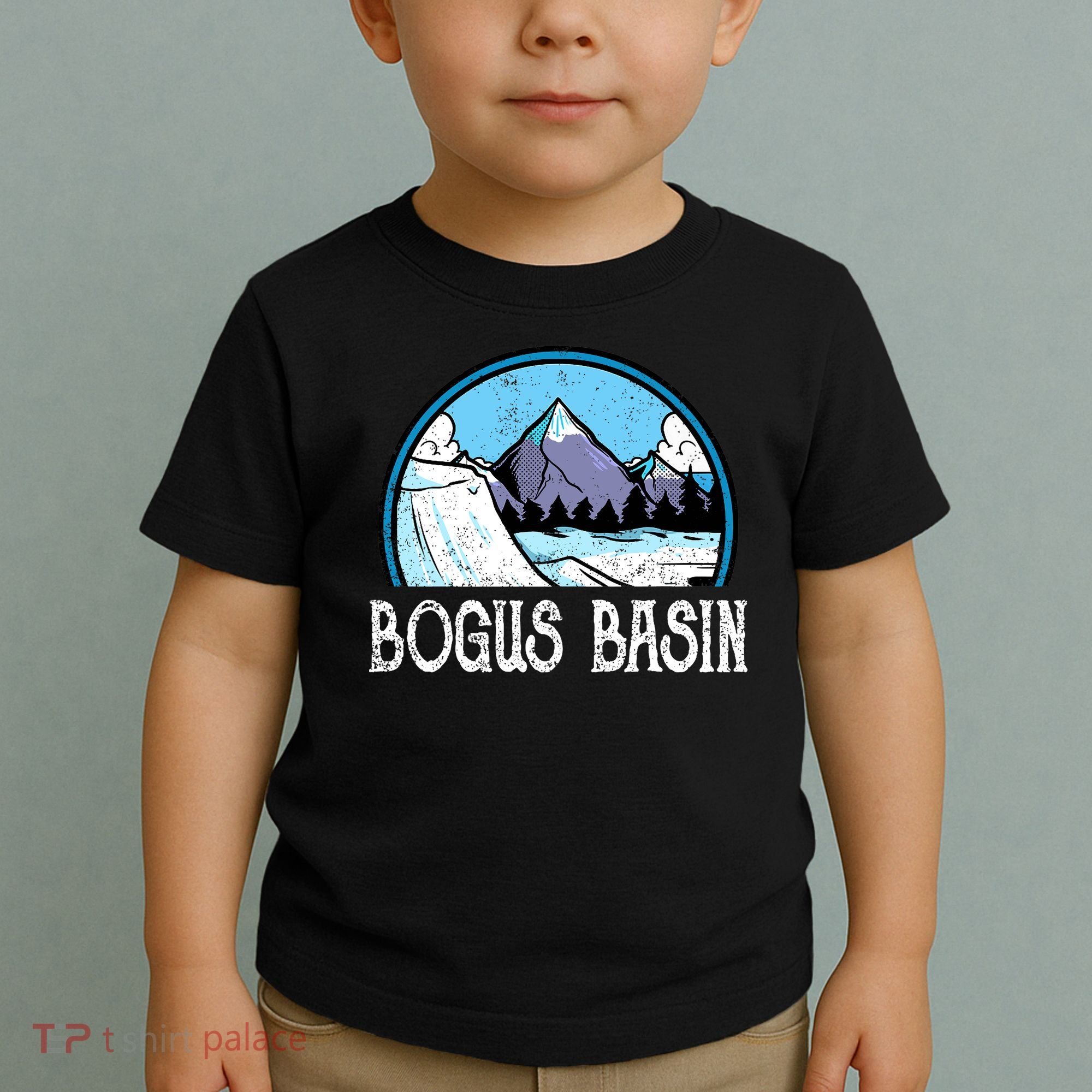 Skier Skiing Slopes Idaho Winter Mountains Bogus Basin Premium Toddler T-Shirt