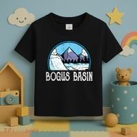 Skier Skiing Slopes Idaho Winter Mountains Bogus Basin Premium Toddler T-Shirt thumb 3