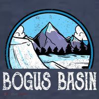 Skier Skiing Slopes Idaho Winter Mountains Bogus Basin Premium T-Shirt thumb 5