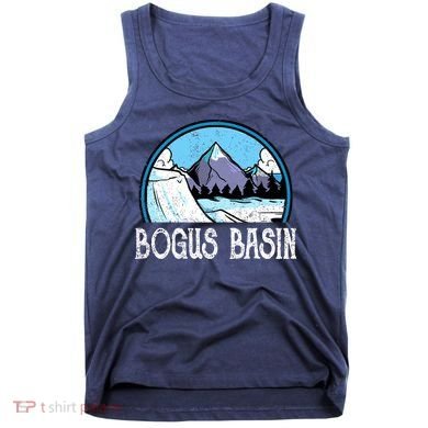 Skier Skiing Slopes Idaho Winter Mountains Bogus Basin Premium Tank Top