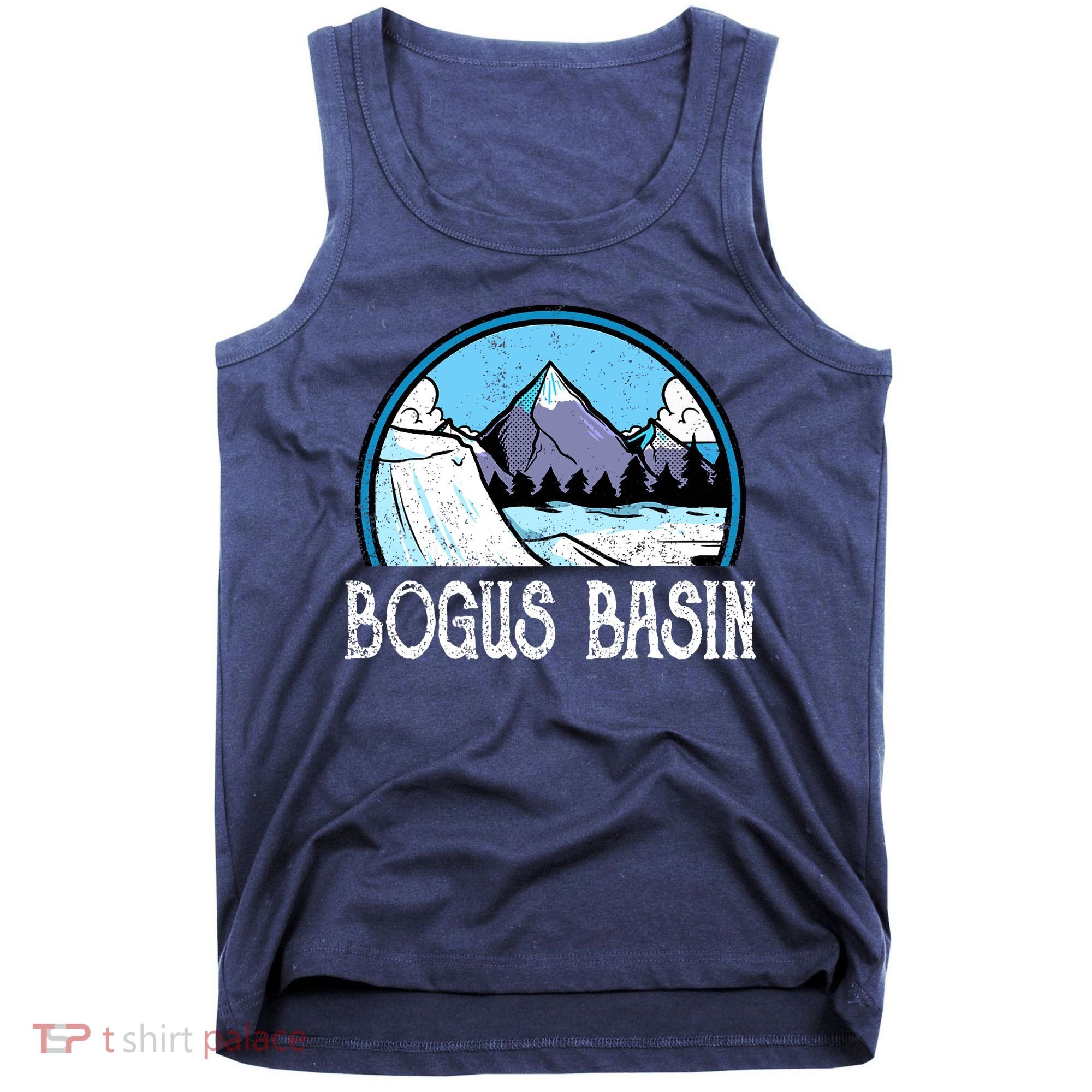 Skier Skiing Slopes Idaho Winter Mountains Bogus Basin Premium Tank Top