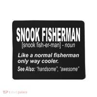 Snook Slayer Sty Salty Snook Fishing Lovers Mousepad thumb 0