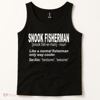 Snook Slayer Sty Salty Snook Fishing Lovers Tank Top thumb 2