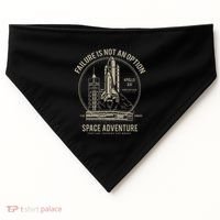Space Shuttle Ship Launch USA-Made Doggie Bandana thumb 0