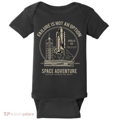 Space Shuttle Ship Launch Baby Bodysuit