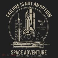 Space Shuttle Ship Launch Golf Towel thumb 3