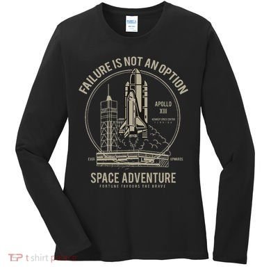Space Shuttle Ship Launch Women's Long Sleeve Shirt