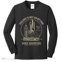 Space Shuttle Ship Launch Kids Long Sleeve Shirt thumb 0