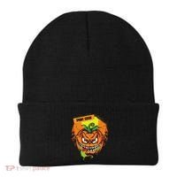 Spooky Season Scary Halloween Pumpkin Beanie thumb 0