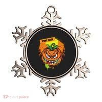 Spooky Season Scary Halloween Pumpkin Ornament thumb 0