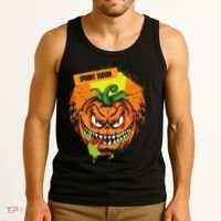 Spooky Season Scary Halloween Pumpkin Tank Top thumb 3