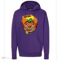 Spooky Season Scary Halloween Pumpkin Hoodie thumb 0