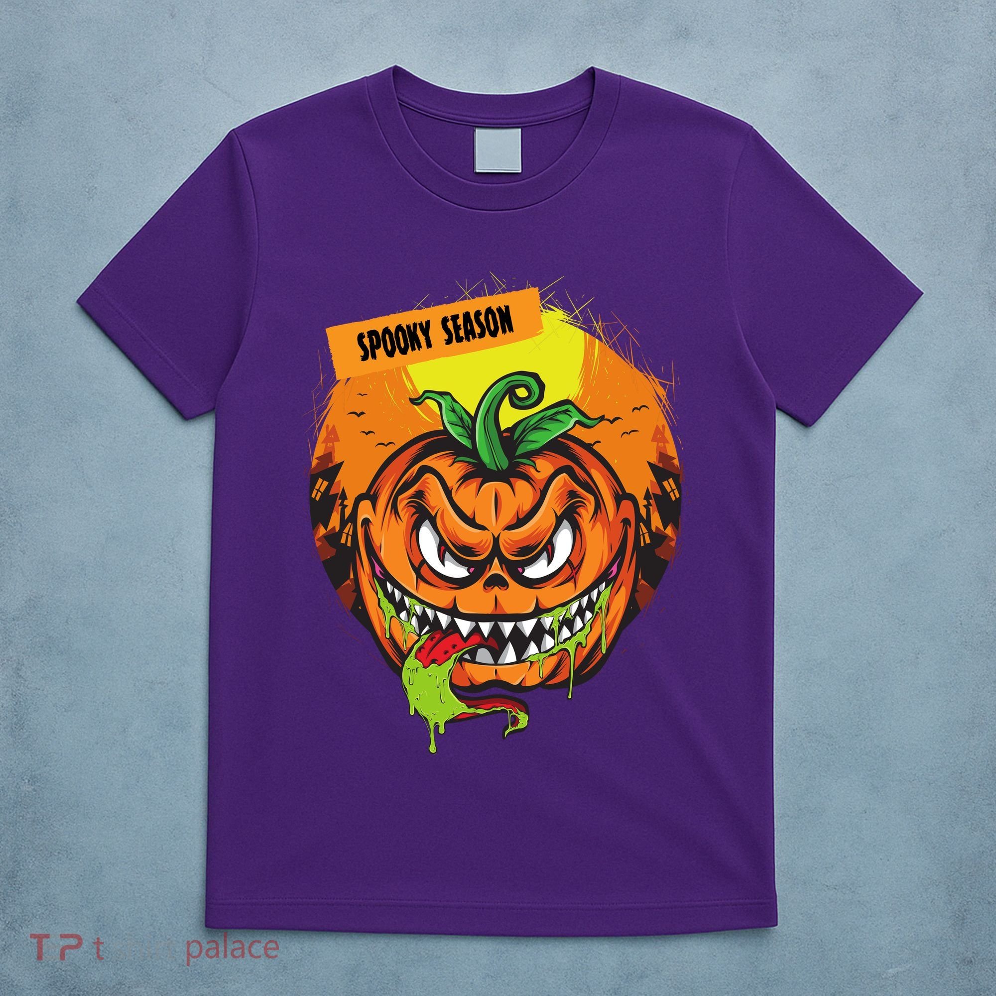 Spooky Season Scary Halloween Pumpkin T-Shirt