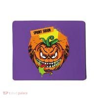 Spooky Season Scary Halloween Pumpkin Mousepad thumb 0