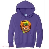 Spooky Season Scary Halloween Pumpkin Kids Hoodie thumb 0