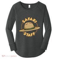 Safari Staff Safari Birthday Zoo Birthday Women's Perfect Tri Tunic Long Sleeve Shirt thumb 0