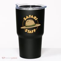 Safari Staff Safari Birthday Zoo Birthday Tumbler thumb 0